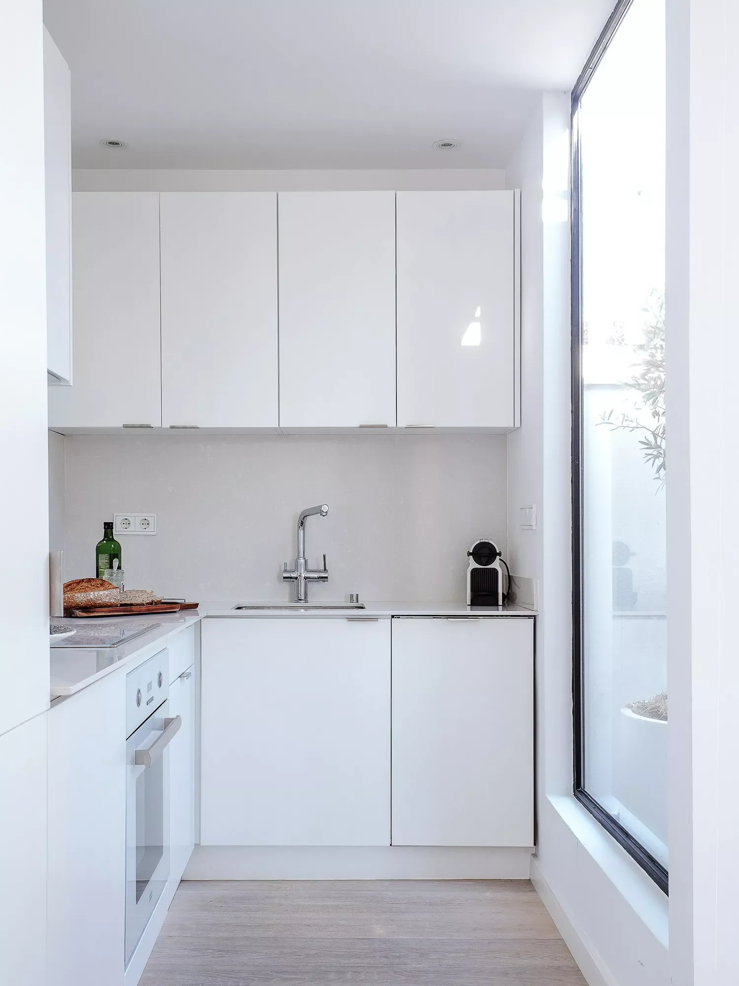 59 Timeless White Kitchen Design Ideas That Never Go Out of Style Matte and Glossy Finishes