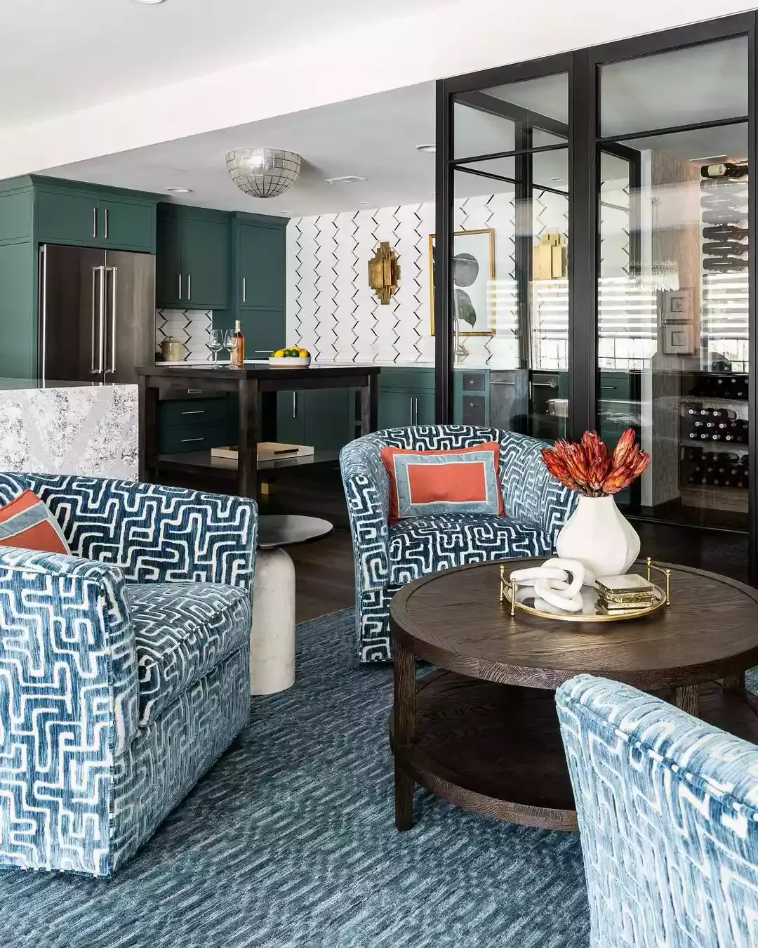 20 Small Basement Transformation Ideas That Make Every Square Foot Count 3 Maximalist Basement