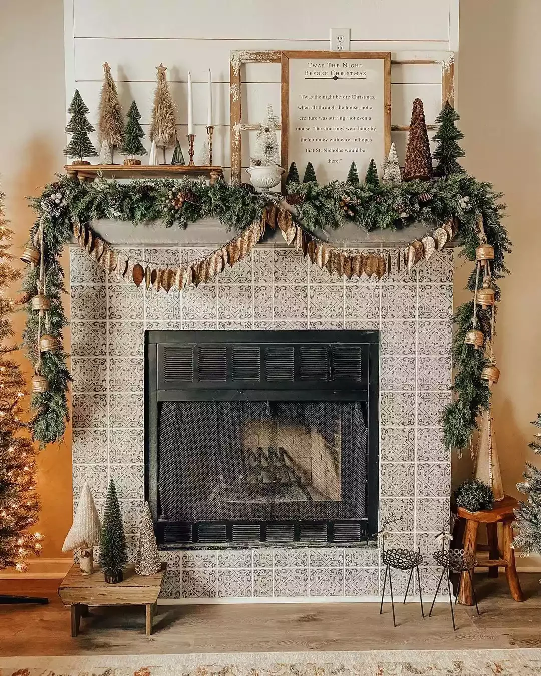 61 Stunning DIY Christmas Garland Ideas to Transform Your Holiday Decor 21 Maximalist Layered Garlands
