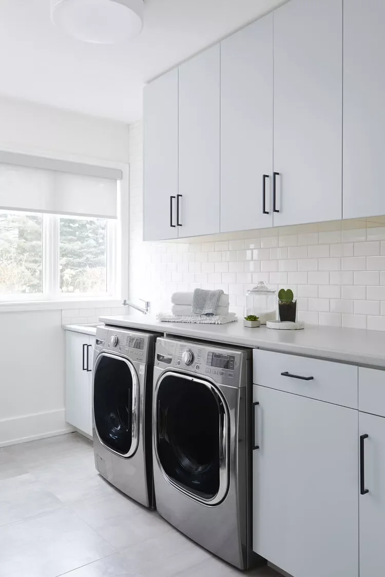 57 Creative Laundry Room Ideas That'll Make You Actually Enjoy Doing Chores Maximize Counter Space