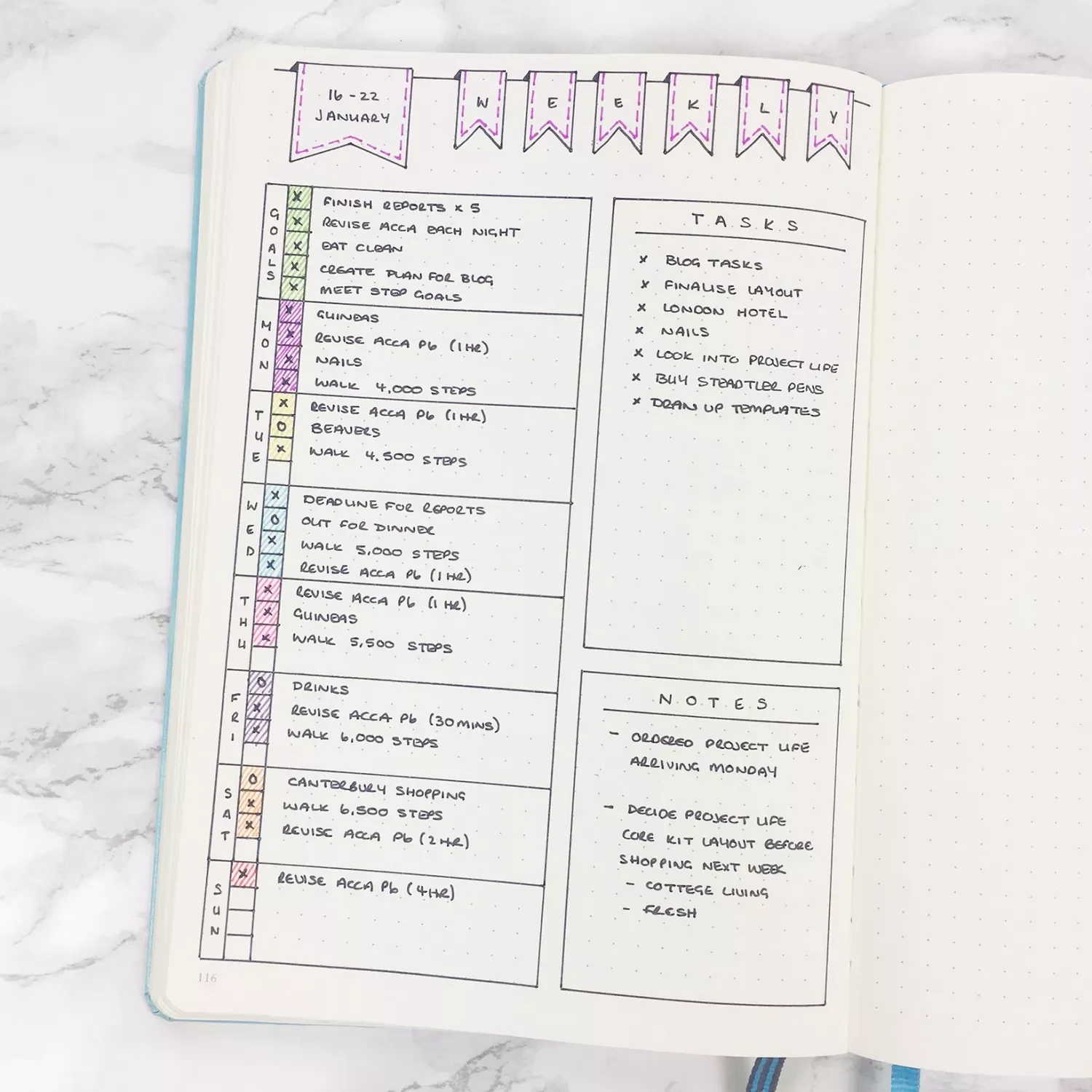 13 Creative Ways to Organize Your Home Life With Style 10 Maximize the Impact of a Bullet Journal