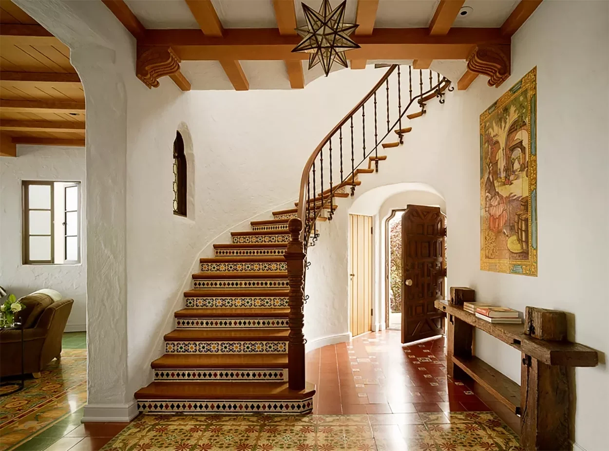 29 Stunning Staircase Design Ideas to Transform Your Home's Interior 26 Mediterranean Style Staircase