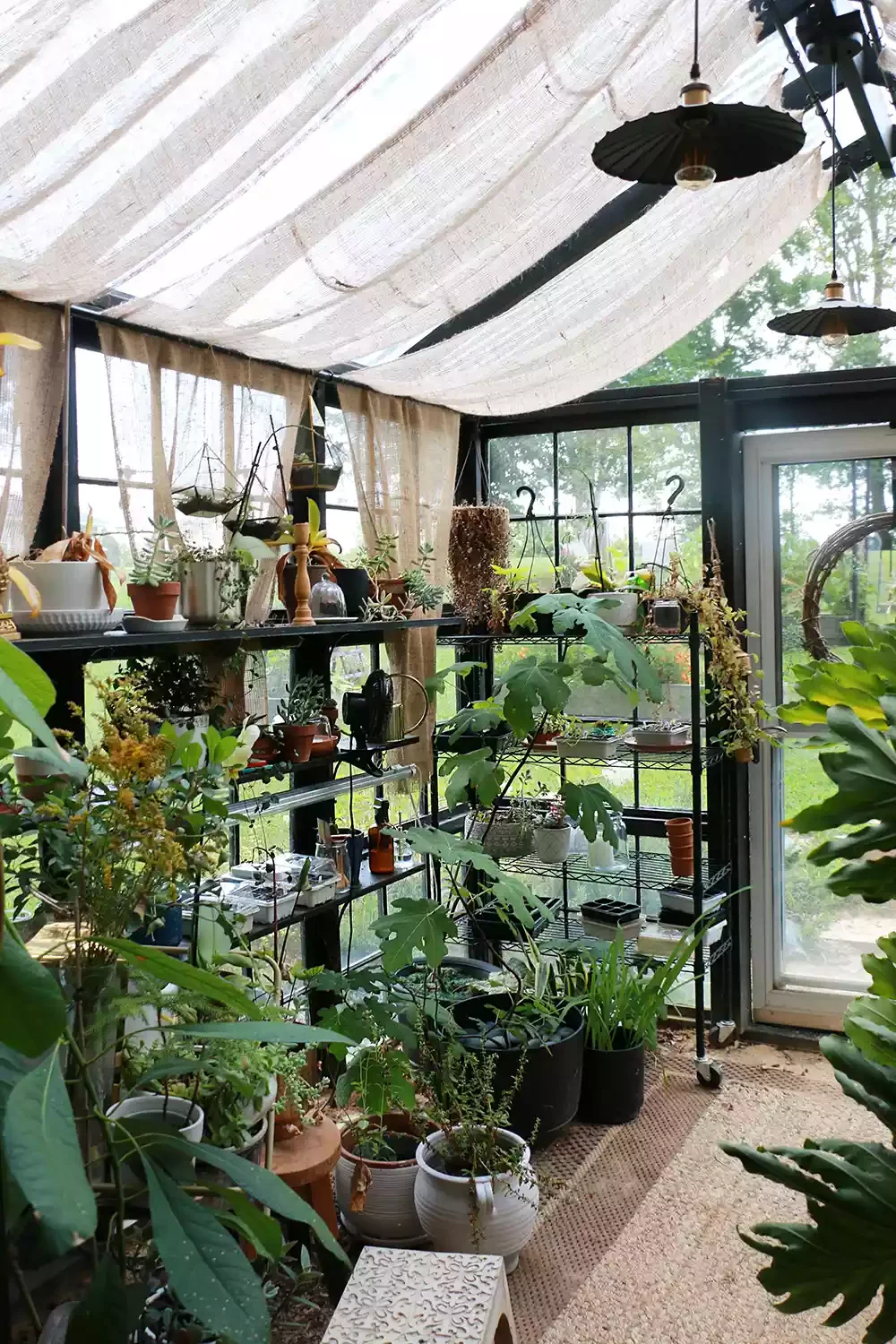 25 Smart Shed Storage Solutions to Transform Your Space Metal Shelves on Castors
