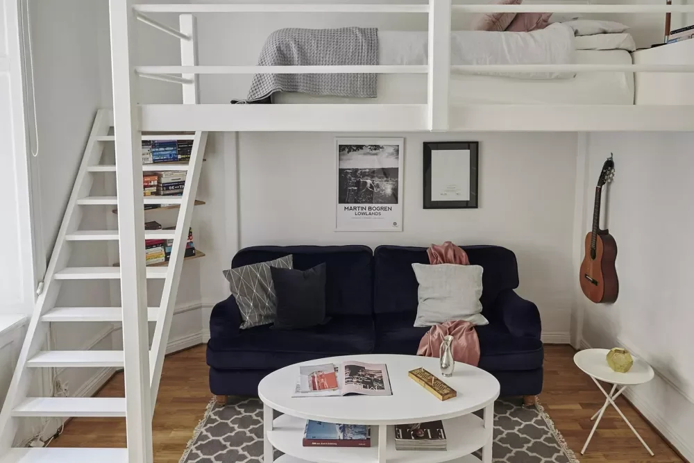 17 Creative DIY Loft Bed Projects to Transform Your Small Space 15 Mezzanine Loft Bedroom