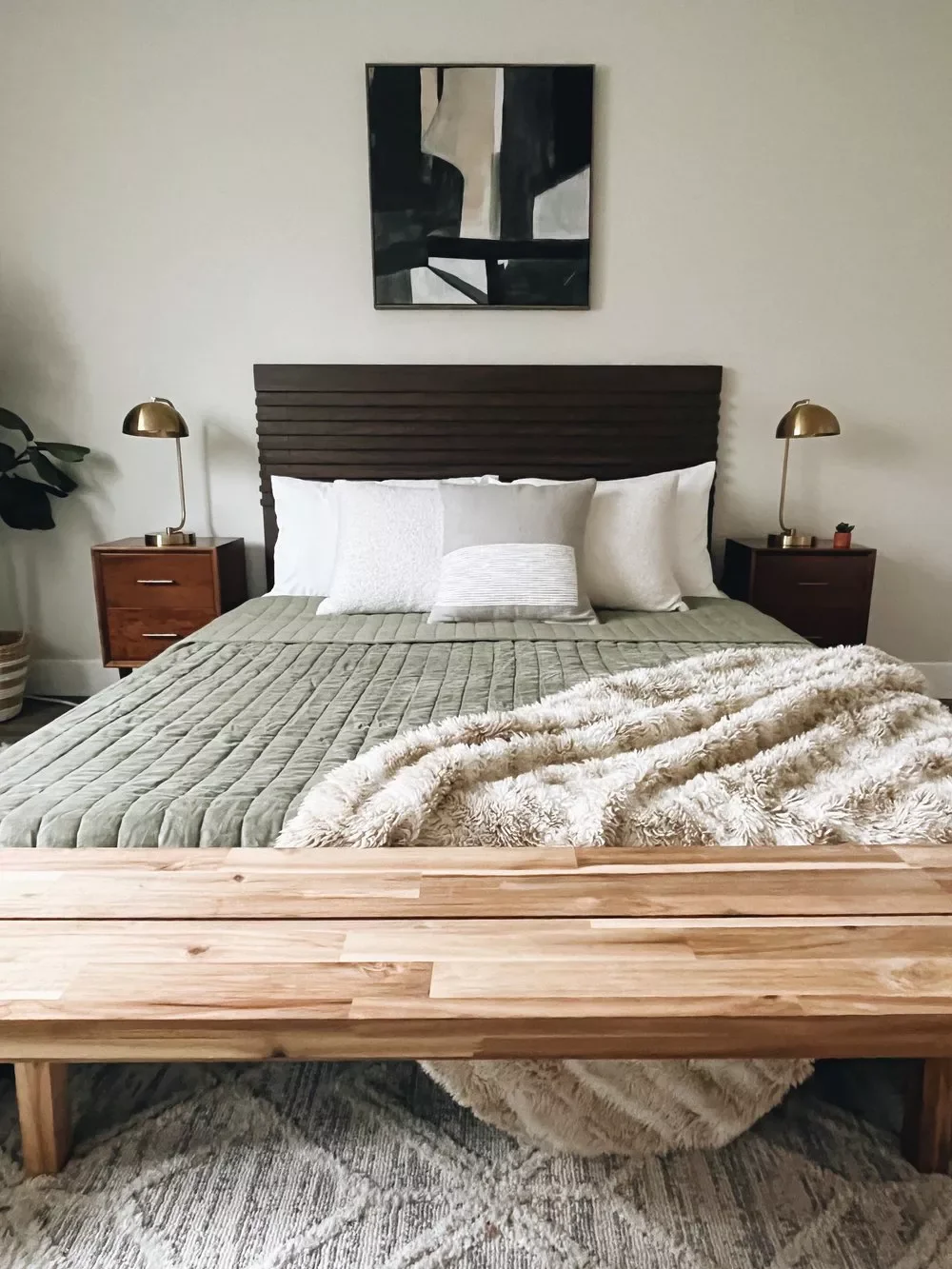 32 Stunning Gray Bedroom Ideas That Will Transform Your Space 30 Mid-Century Gray Bedroom