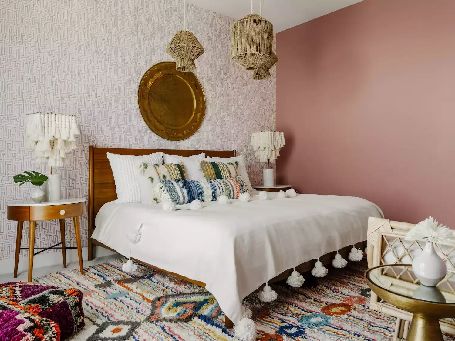 27 Stunning Midcentury Modern Bedroom Ideas That Will Transform Your Space 5 Midcentury Modern Boho Style
