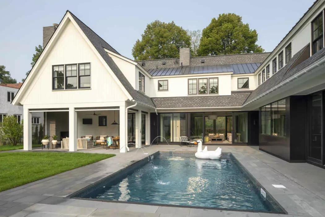 23 Stunning Backyard Water Features That Create Pure Magic Minimalist Pool Fountain