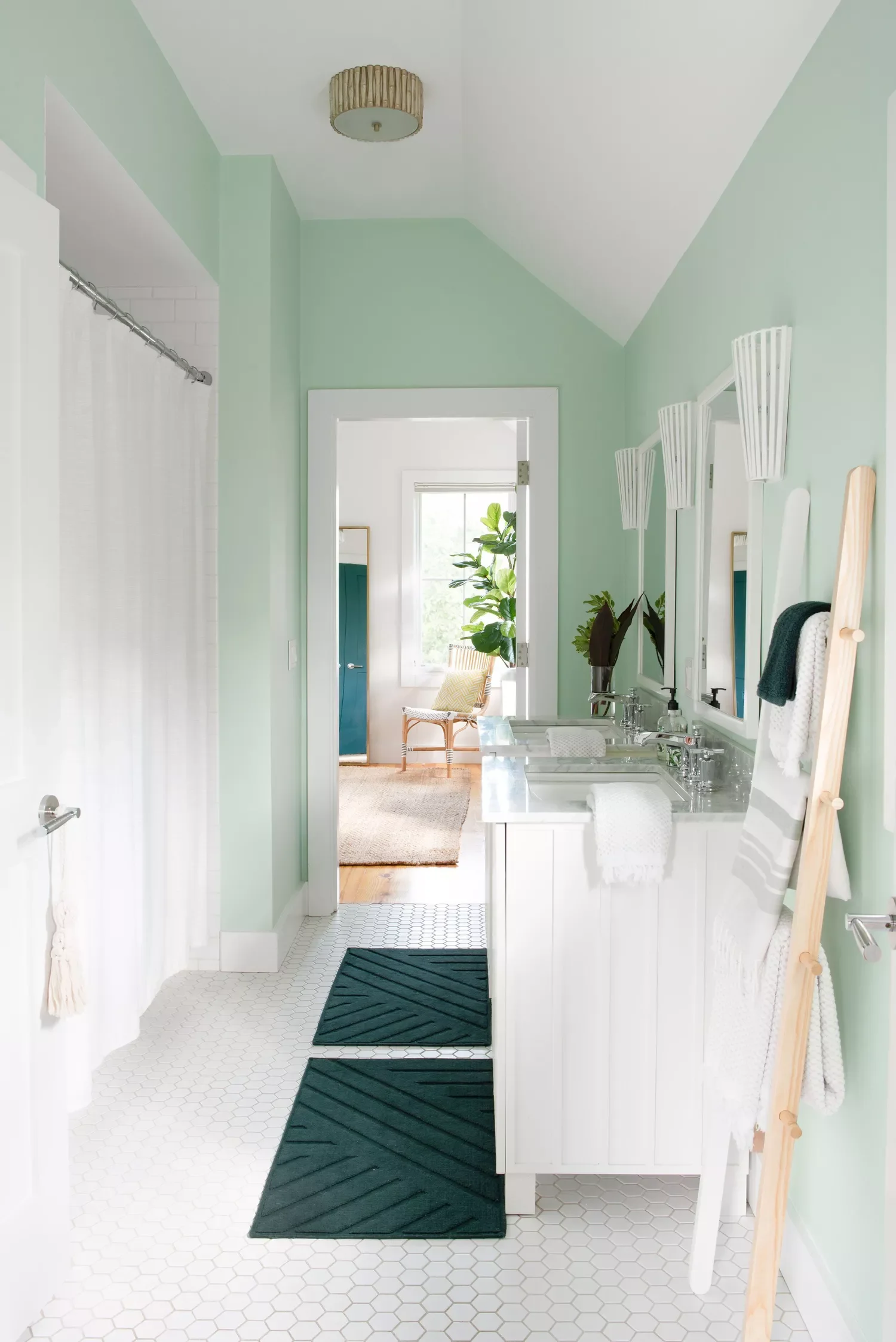 41 Stunning Bathroom Color Ideas to Transform Your Space Mint Green