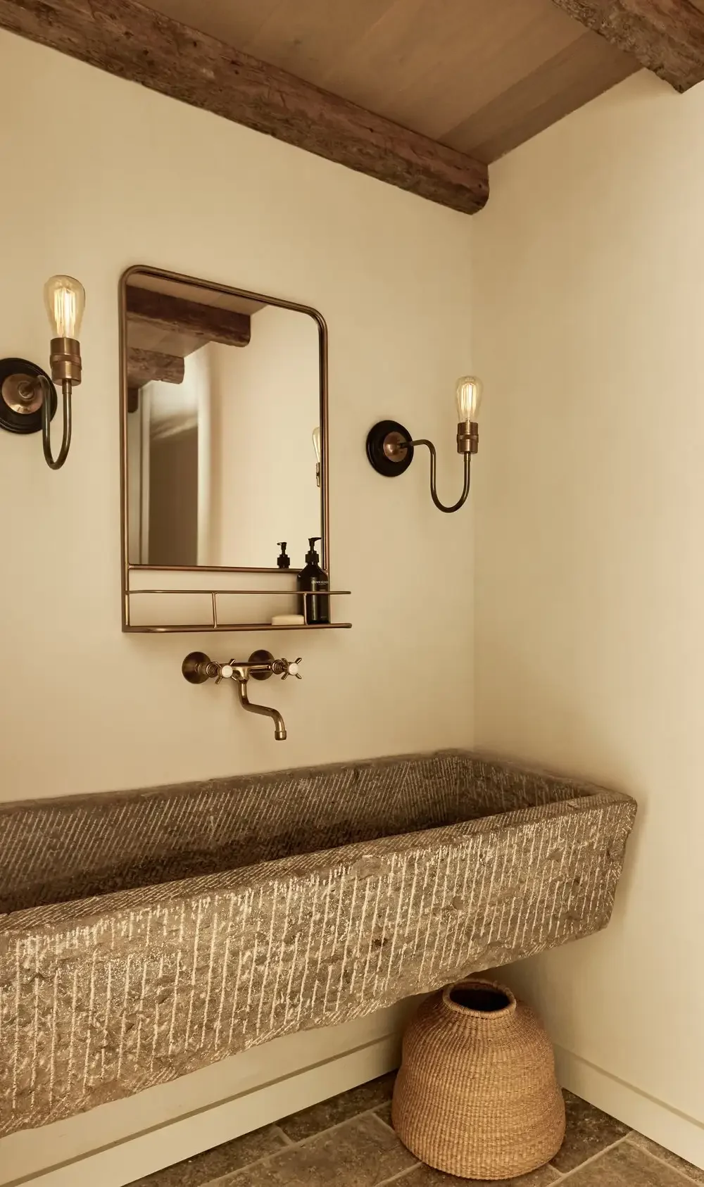 Mirror With a Shelf