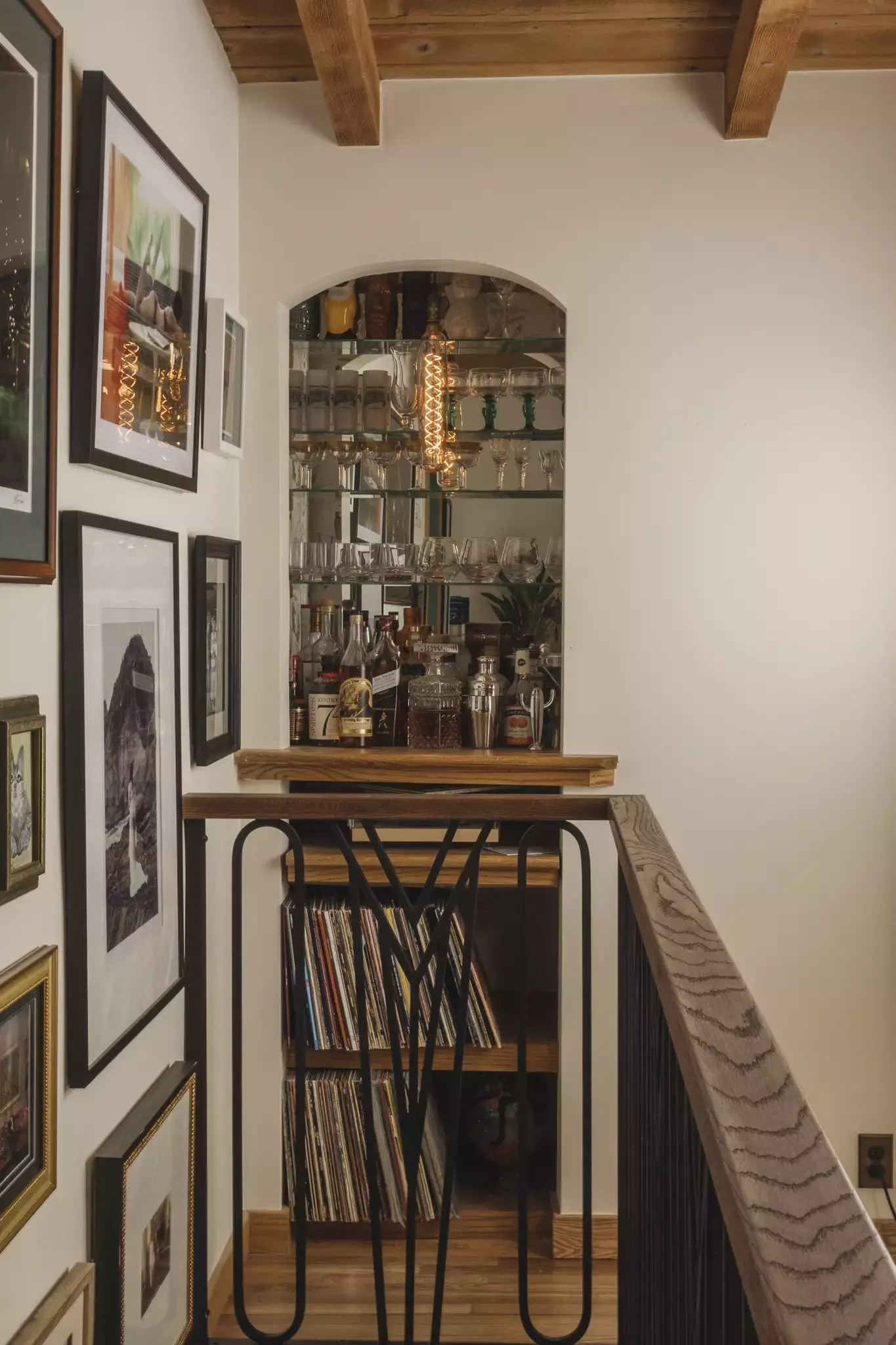 75 Stunning Home Bar Ideas to Transform Your Space Into an Entertainment Haven 30 Mirror the Backsplash