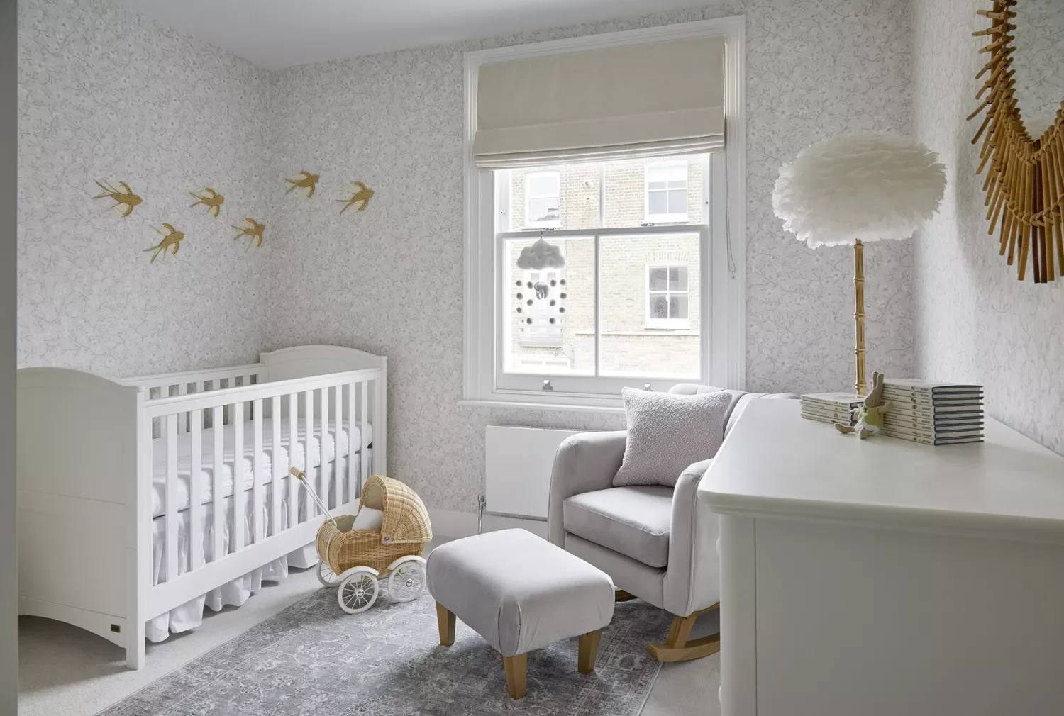 57 Stunning Baby Girl Nursery Ideas That'll Make Your Heart Melt Mix Cool and Warm Tones