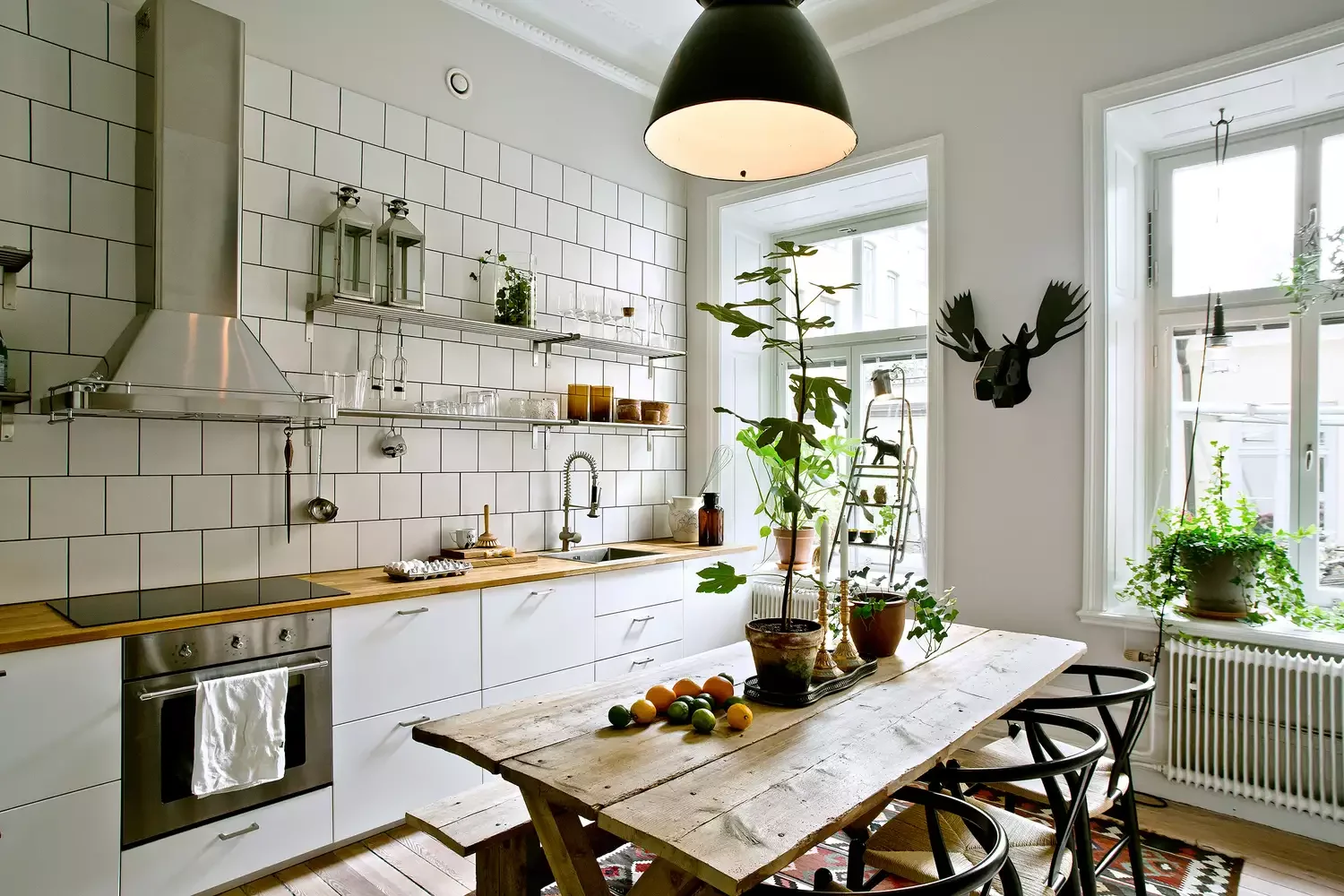 31 Bohemian Kitchen Ideas That Will Transform Your Space with Personality 13 Mix In Industrial Elements