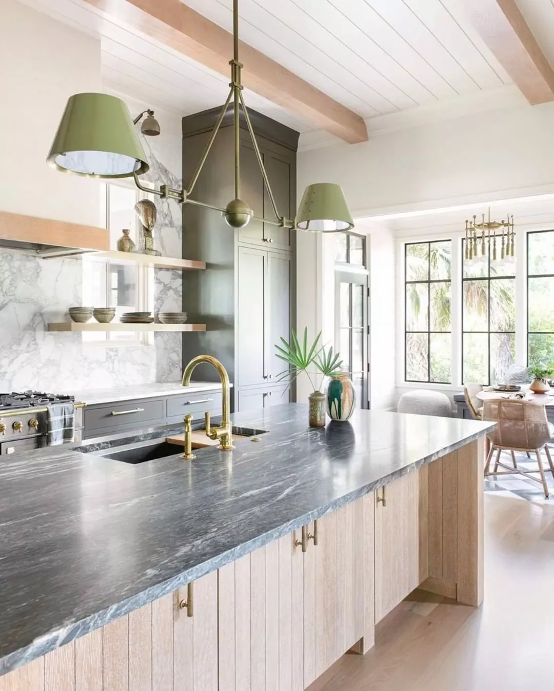 20 Stunning Shiplap Ceiling Designs That Will Transform Your Home 7 Mix It With Finished Wood Beams
