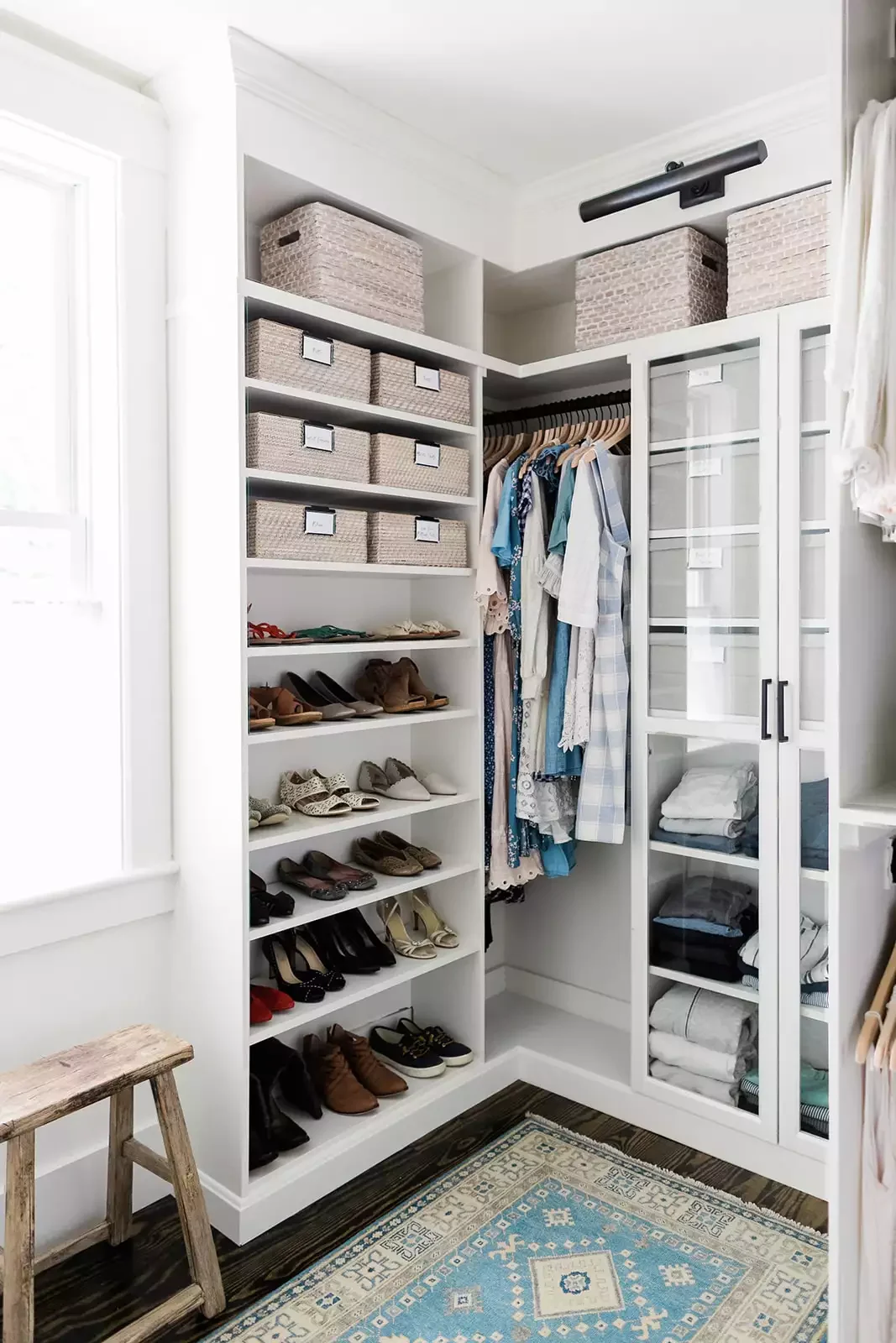 36 Smart Shoe Storage Solutions That Transform Cluttered Spaces Mix Open and Closed Shelving