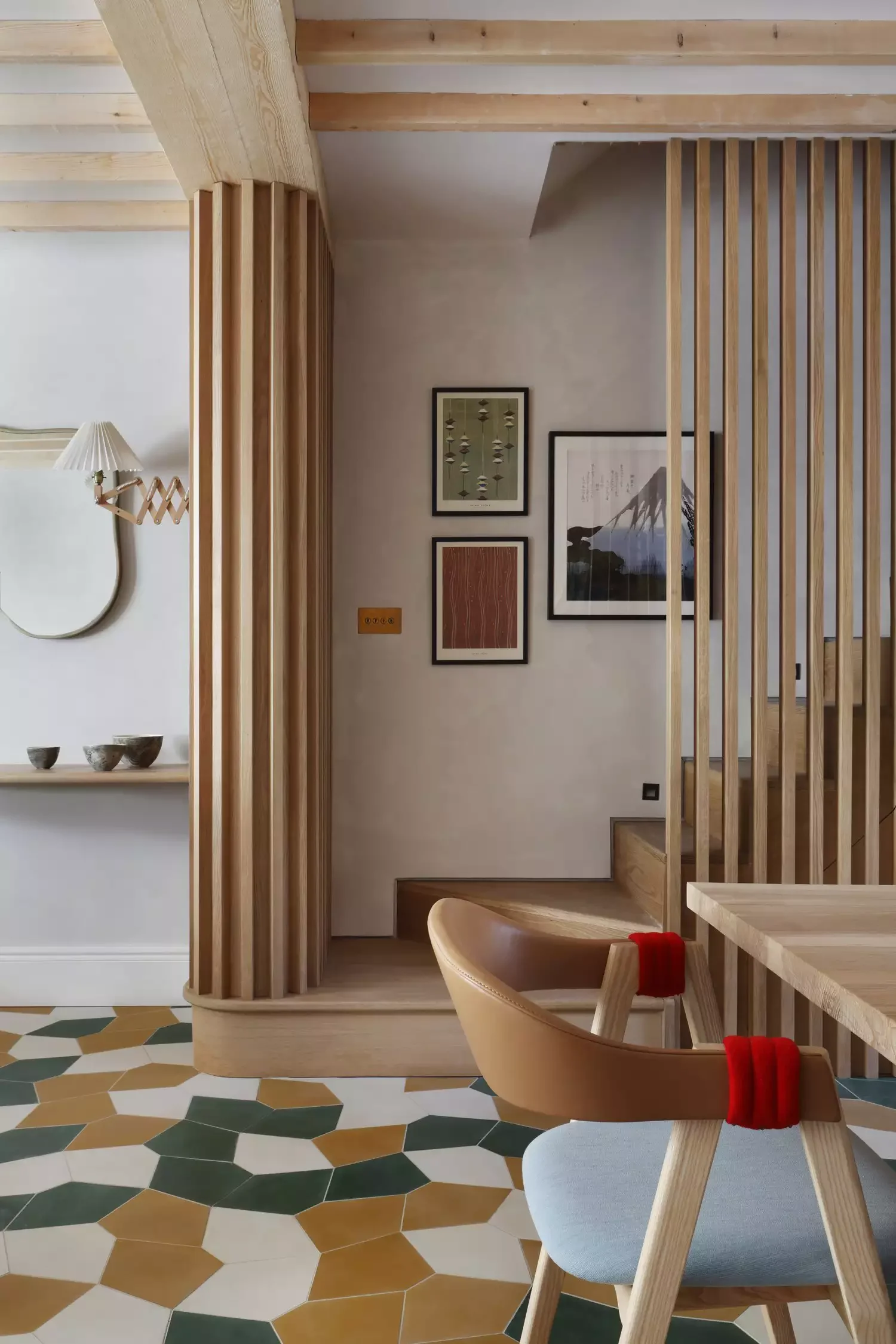 55 Wood Slat Wall Accent Ideas That Make Any Room Look Incredible Mix Open and Closed Slats