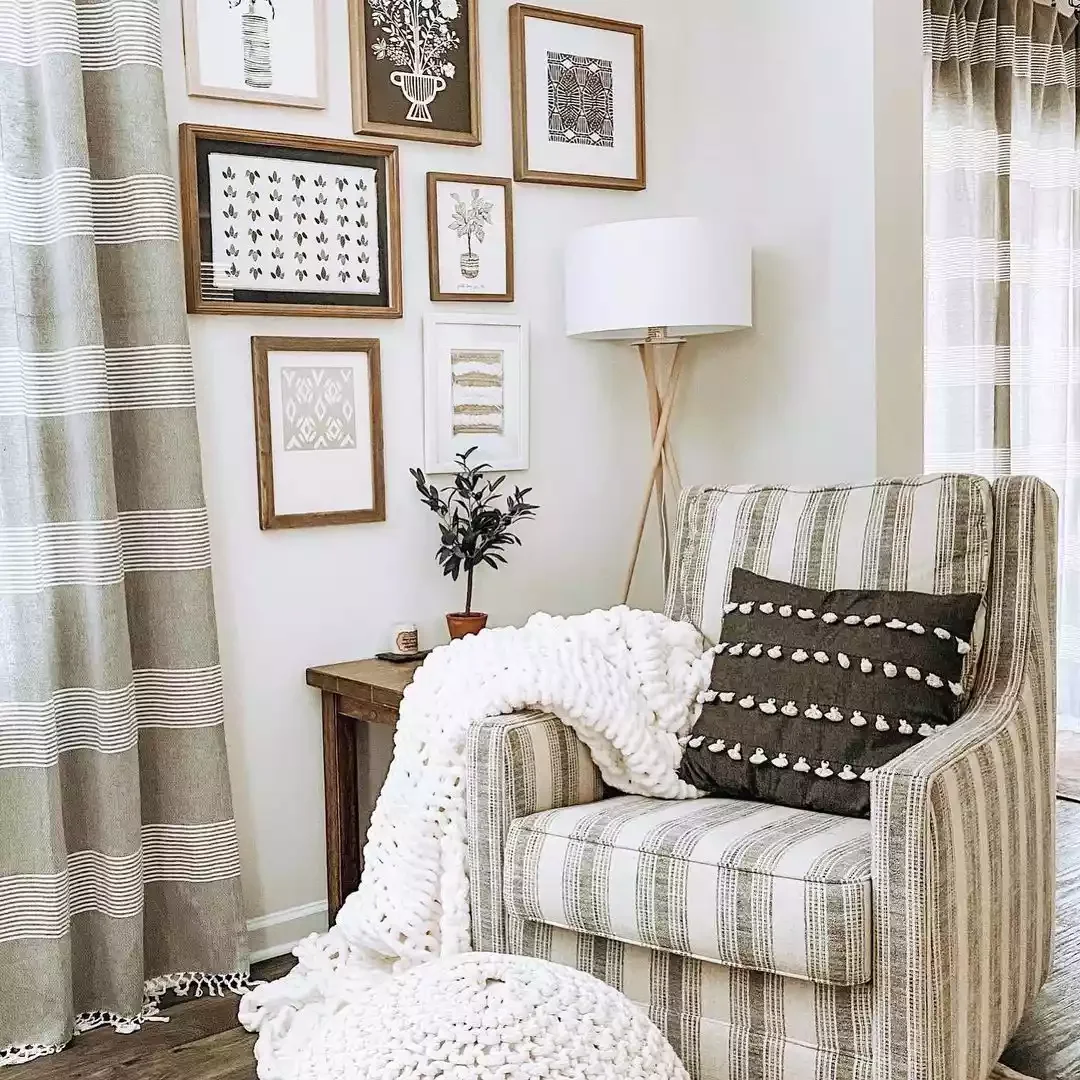28 Rustic Curtain Ideas to Transform Your Home with Farmhouse Style 15 Mix Patterns