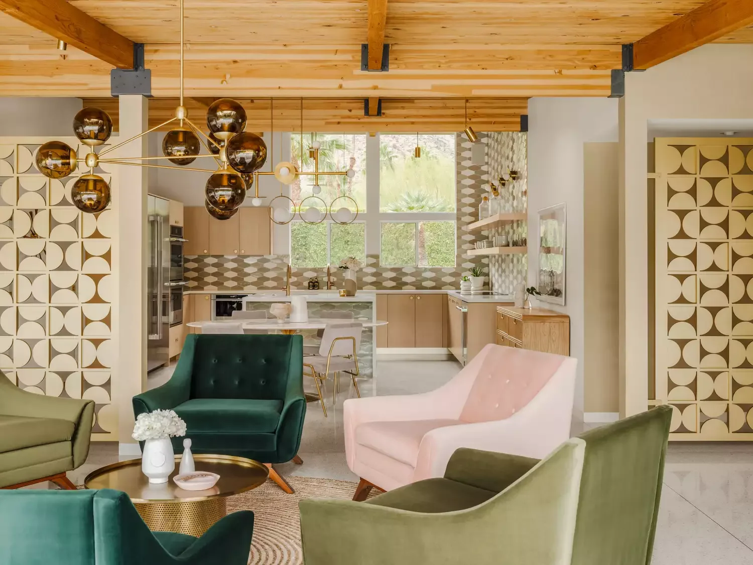 28 Stunning Open Kitchen Living Room Design Ideas You'll Absolutely Adore 19 Mix Patterns