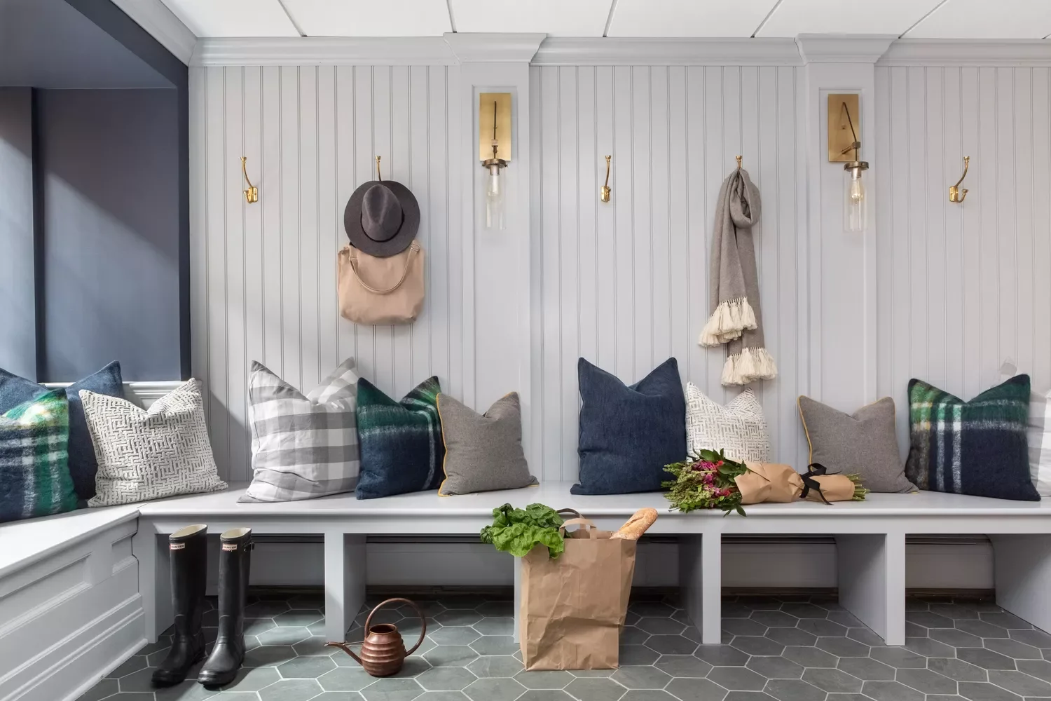 65 Cozy Fall Decorating Ideas to Transform Your Home This Autumn 36 Mix Plaid With Jewel Tones