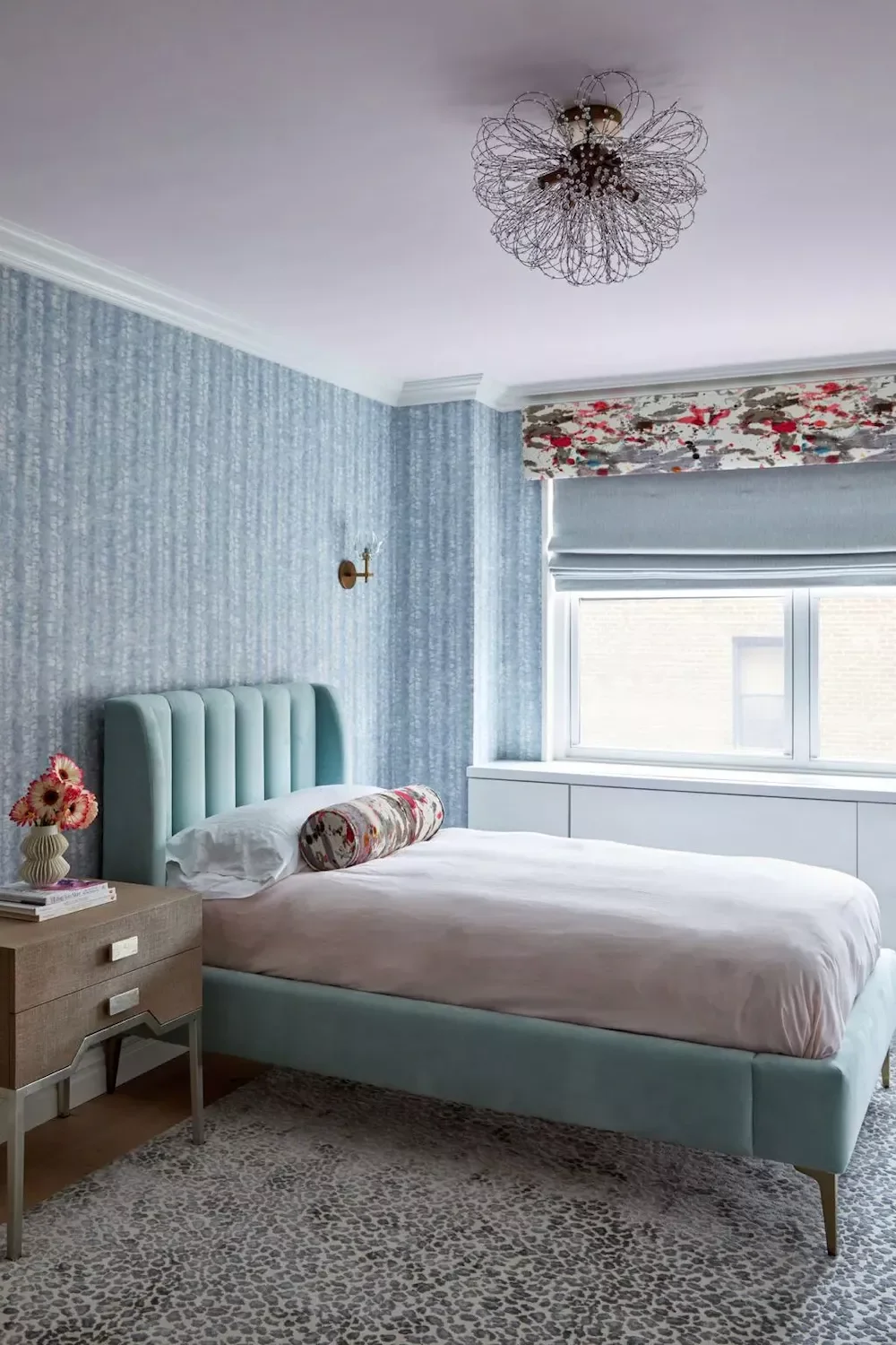 55 Stunning Blue Bedroom Ideas to Transform Your Space Into a Peaceful Haven 48 Mix Shades of Blue