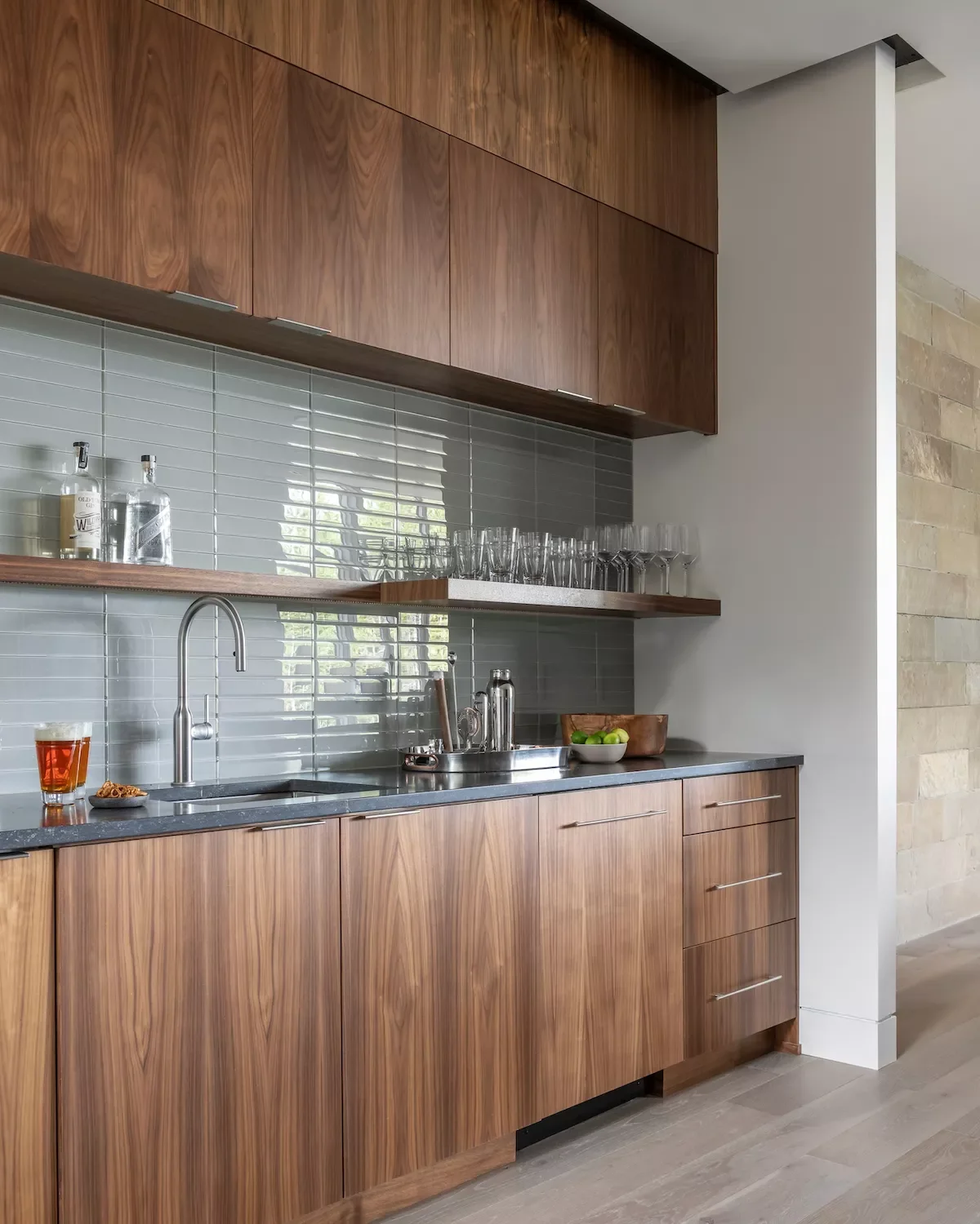 75 Stunning Home Bar Ideas to Transform Your Space Into an Entertainment Haven 56 Mix Warm and Cool Finishes