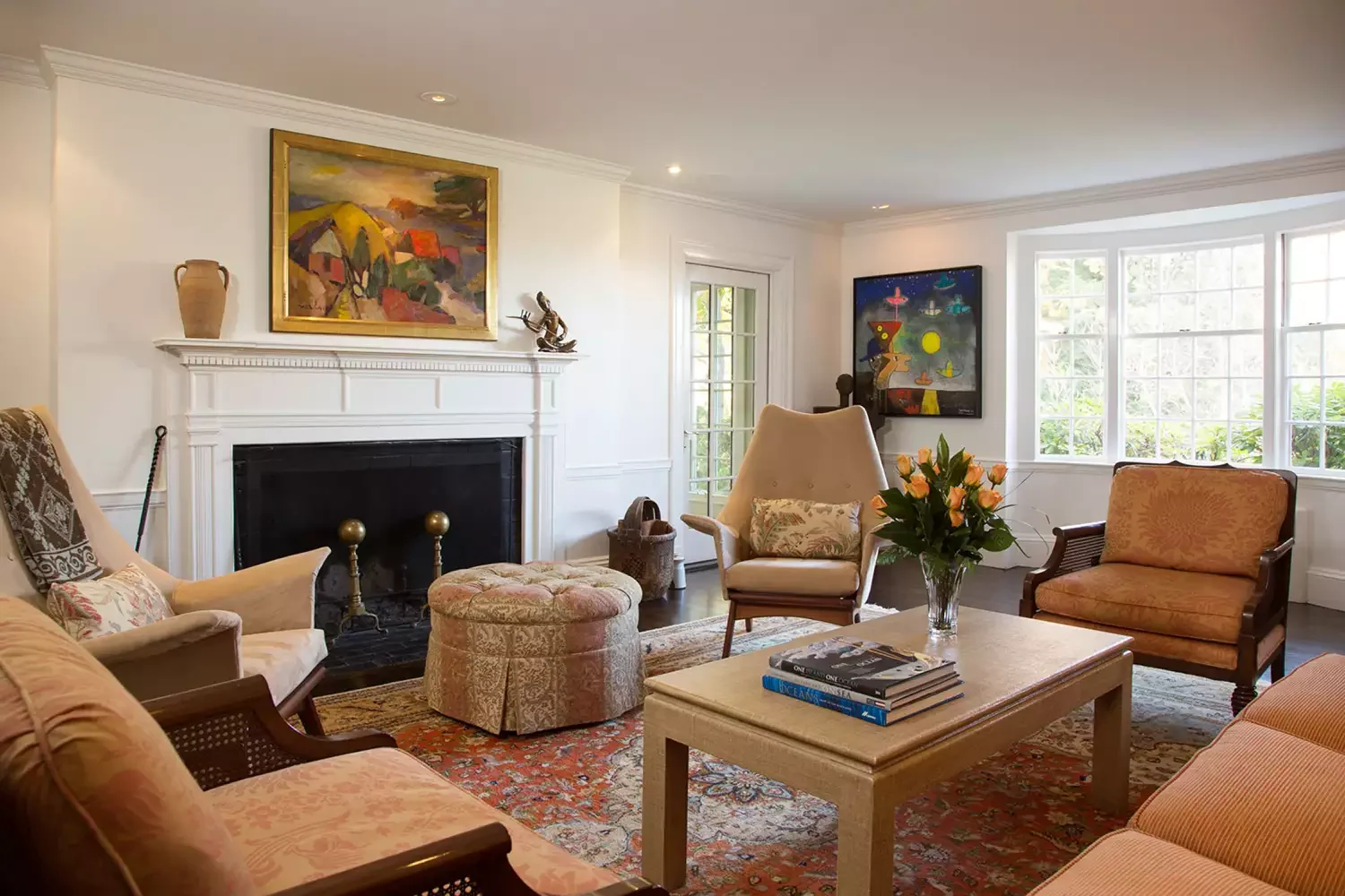21 Stunning Bay Window Ideas That Will Transform Your Living Room 16 Mix and Match Chair Styles