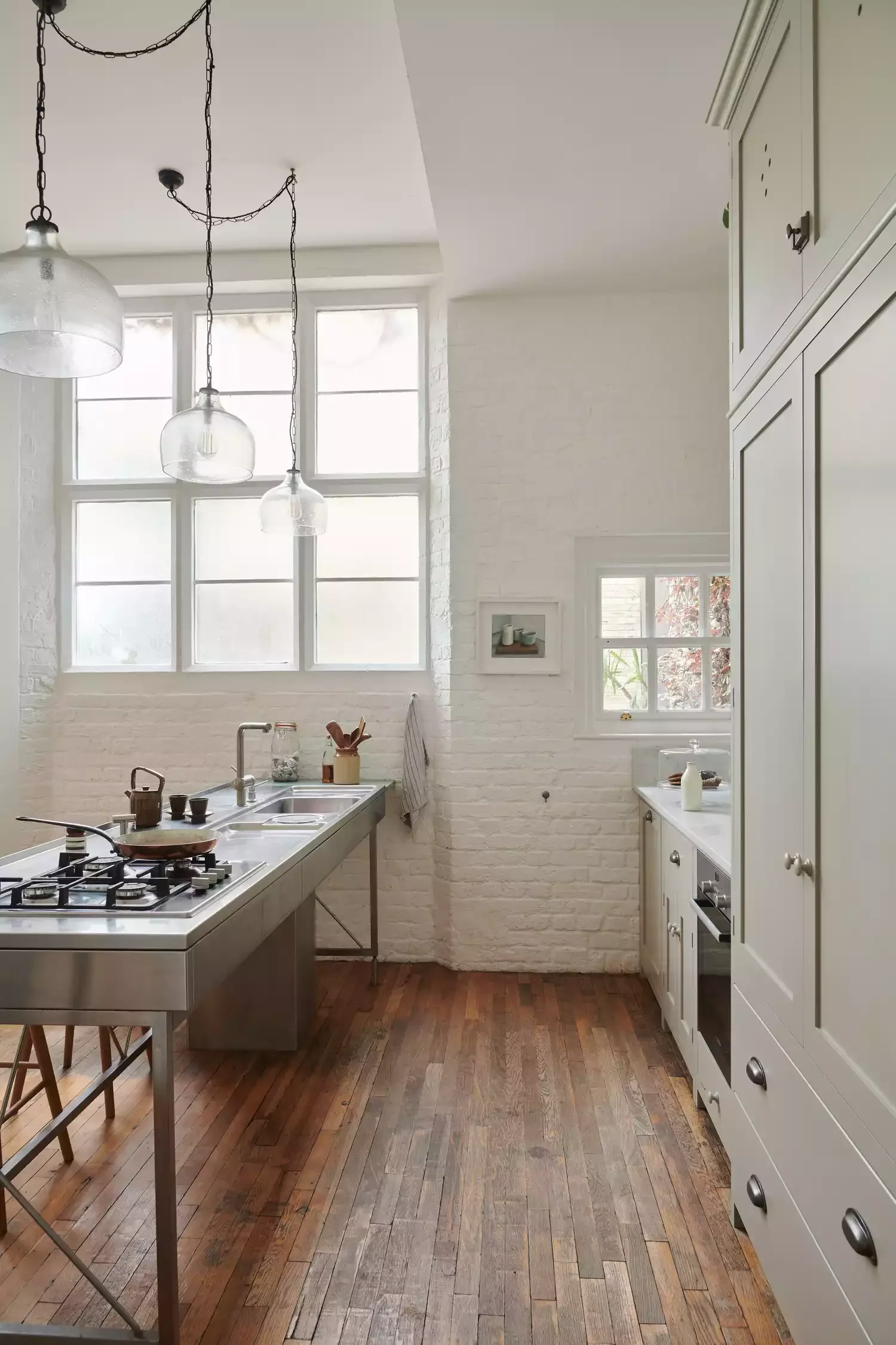 46 Galley Kitchen Design Ideas That Maximize Style and Function 29 Mix and Match Materials