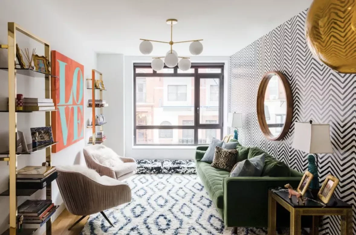 50 Elegant Living Room Ideas That Feel Warm and Inviting 27 Mix and Match Patterns