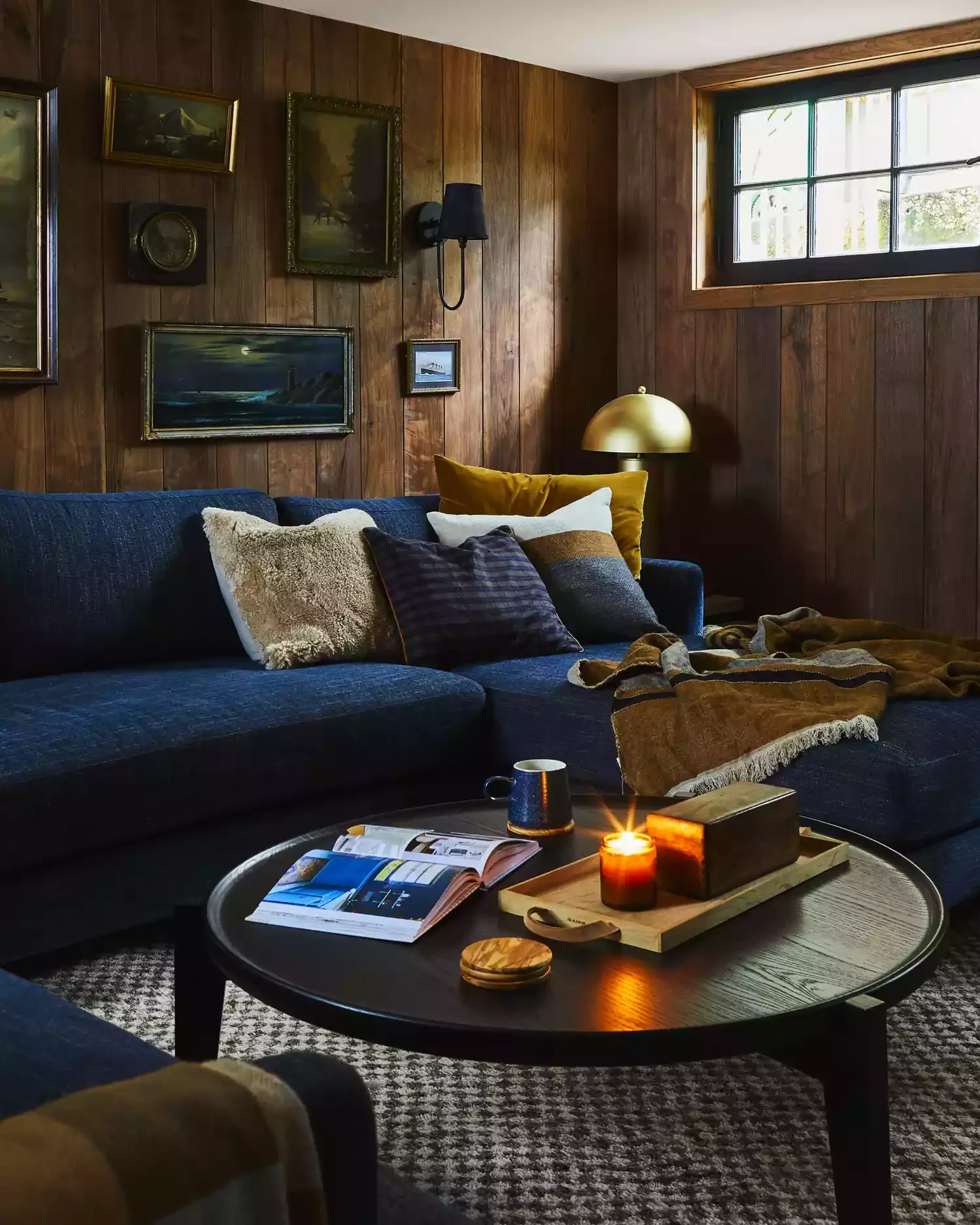 20 Brilliant Basement Lighting Solutions Beyond Standard Recessed Fixtures 11 Mix-and-Match Sconces and Table Lamps
