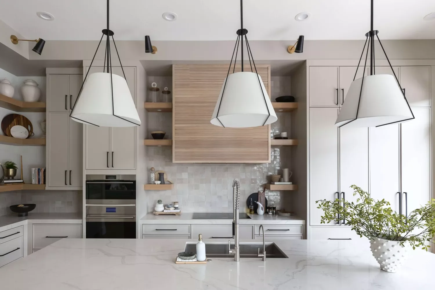 27 Corner Cabinet Solutions That Transform Your Kitchen's Most Challenging Spots Mix in a Corner Shelf