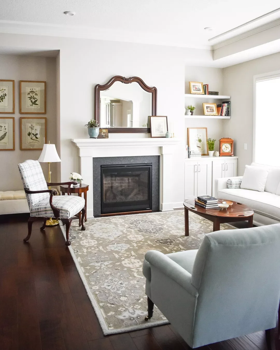 35 Creative Family Room Ideas for the Ultimate Hangout Space 29 Mixed Design Styles