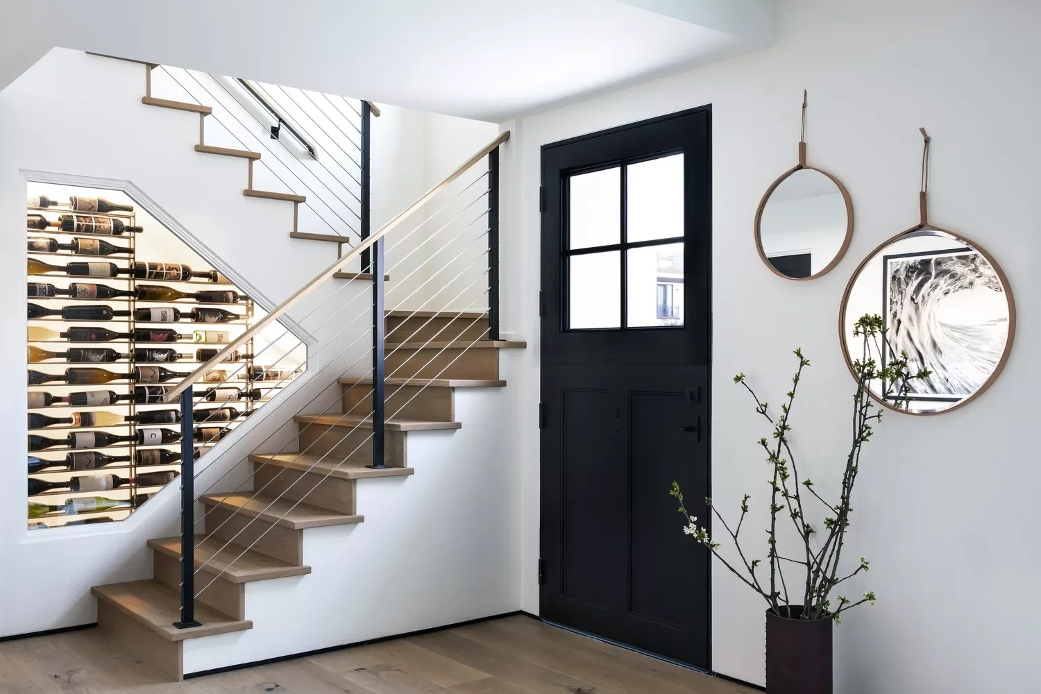 34 Stunning Stair Railing Designs That Transform Your Home 21 Mixed Material Stairs