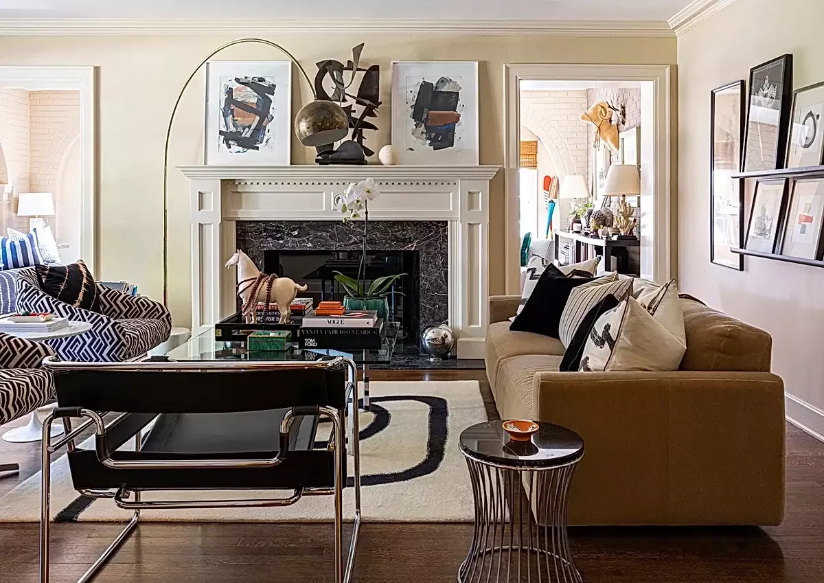 37 Timeless Neutral Living Room Ideas That Create Cozy, Stylish Spaces 37 Mixed Patterns