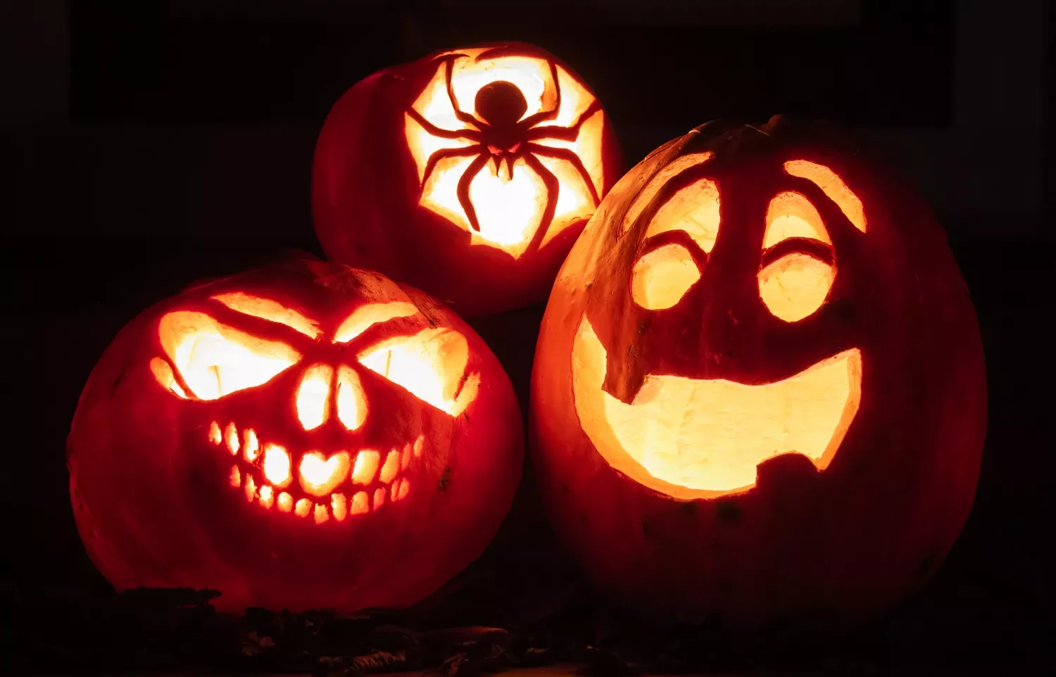 77 Creative Pumpkin Carving Ideas That'll Transform Your Fall Decorating Game 32 Mixed Pumpkin Designs