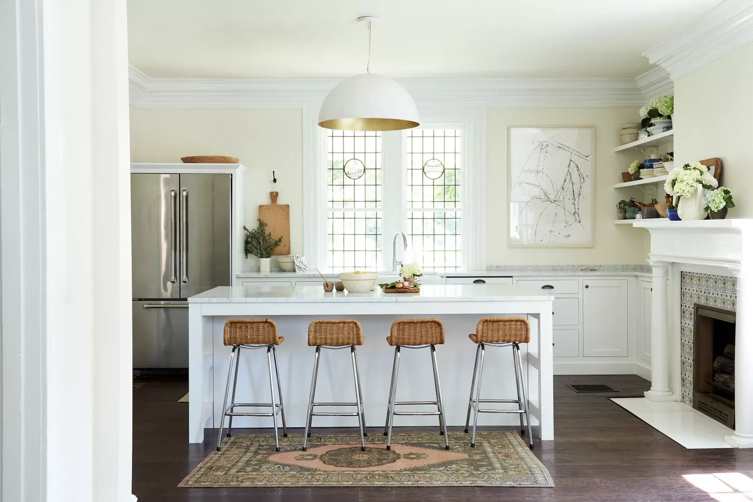 59 Timeless White Kitchen Design Ideas That Never Go Out of Style Mixed Shades of White