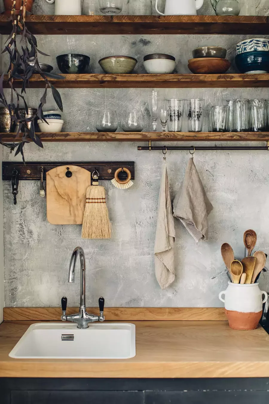 42 Stunning Kitchen Countertop Ideas to Transform Your Space Mixed Wood Finishes