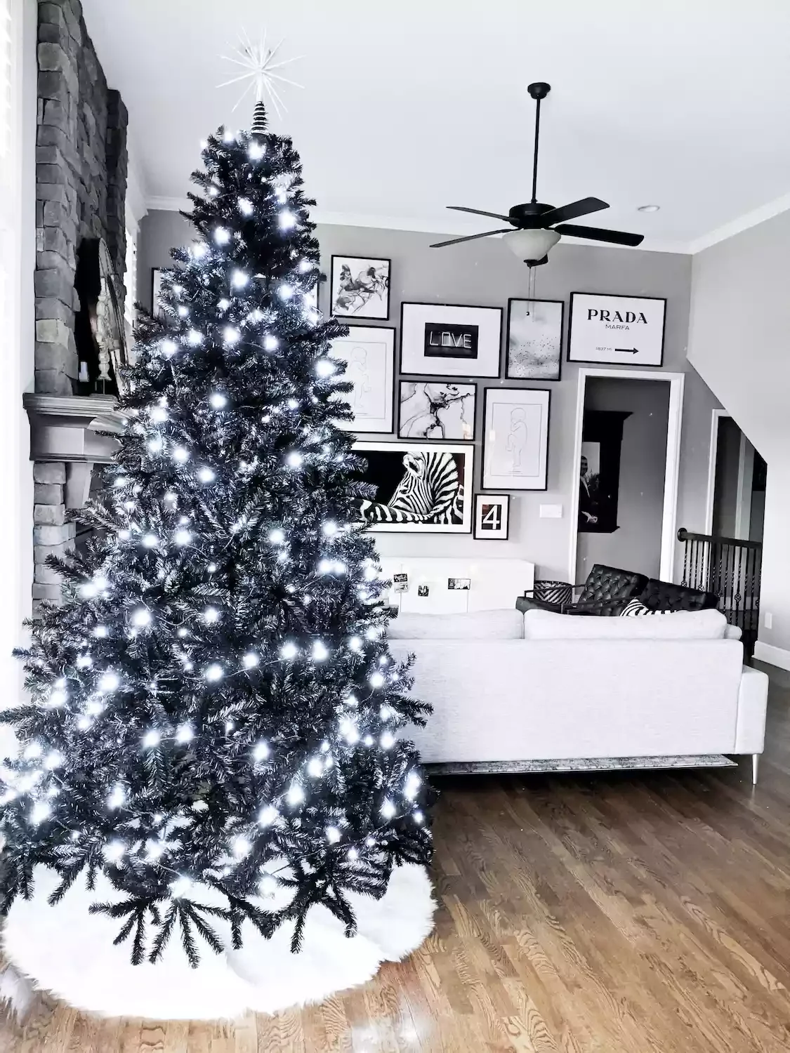 22 Stunning Black Christmas Tree Ideas That Will Transform Your Holiday Decor 2 Modern Black Christmas Tree