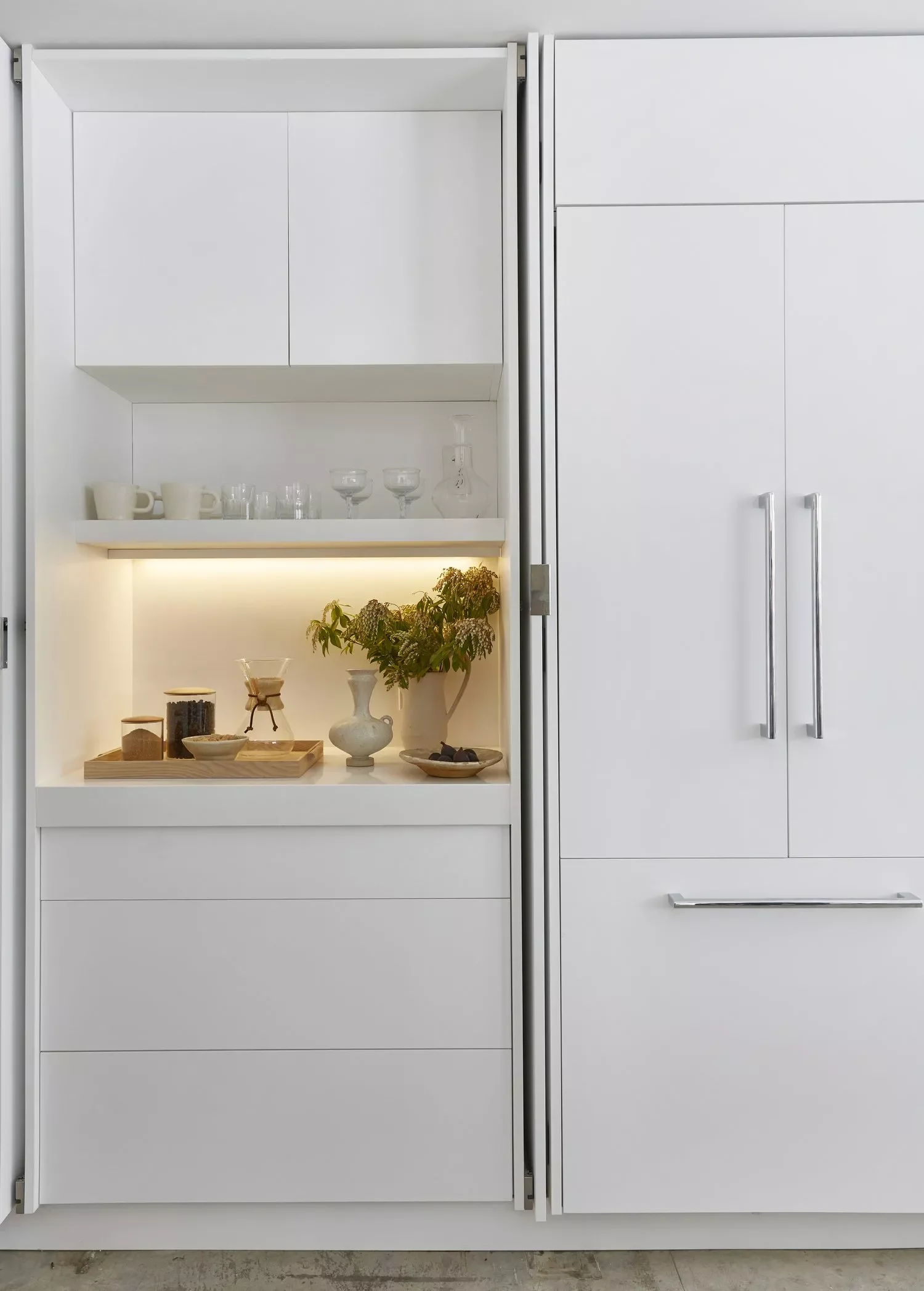 43 Stylish Coffee Bar Ideas That'll Transform Your Morning Routine Modern Coffee Bar Cabinet