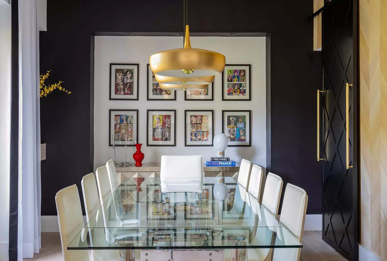 27 Contemporary Dining Room Ideas That'll Transform Your Space Modern Glass Dining Table