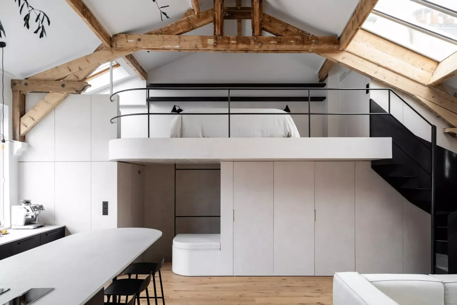 28 Space-Saving Loft Bedroom Ideas That Will Transform Your Small Space 2 Modern Mezzanine Loft Bed