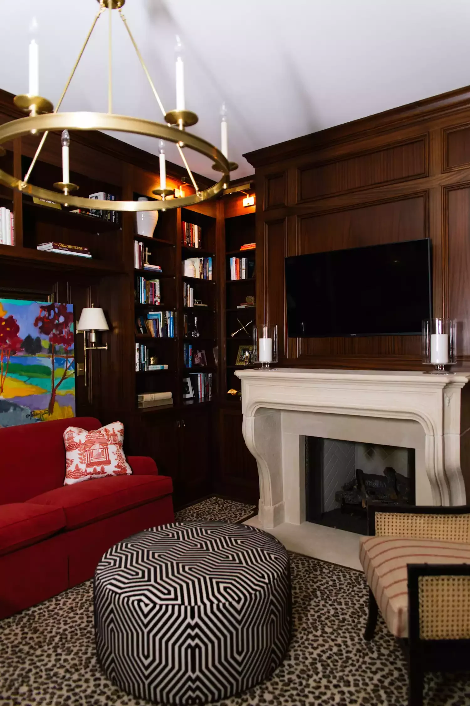 23 Cozy Den Ideas That'll Make You Never Want to Leave Modern Mood