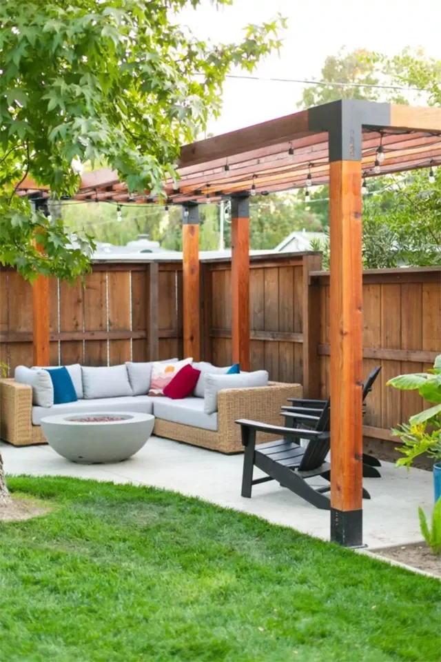 17 DIY Outdoor Decorating Projects to Transform Your Home's Landscape Modern Pergola