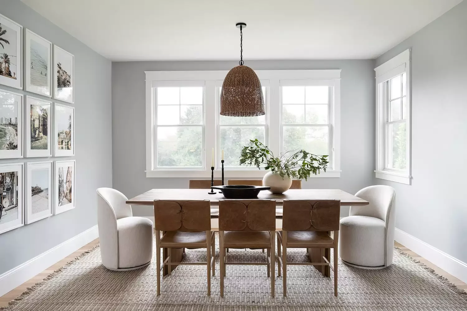 27 Contemporary Dining Room Ideas That'll Transform Your Space Modern Photography Wall