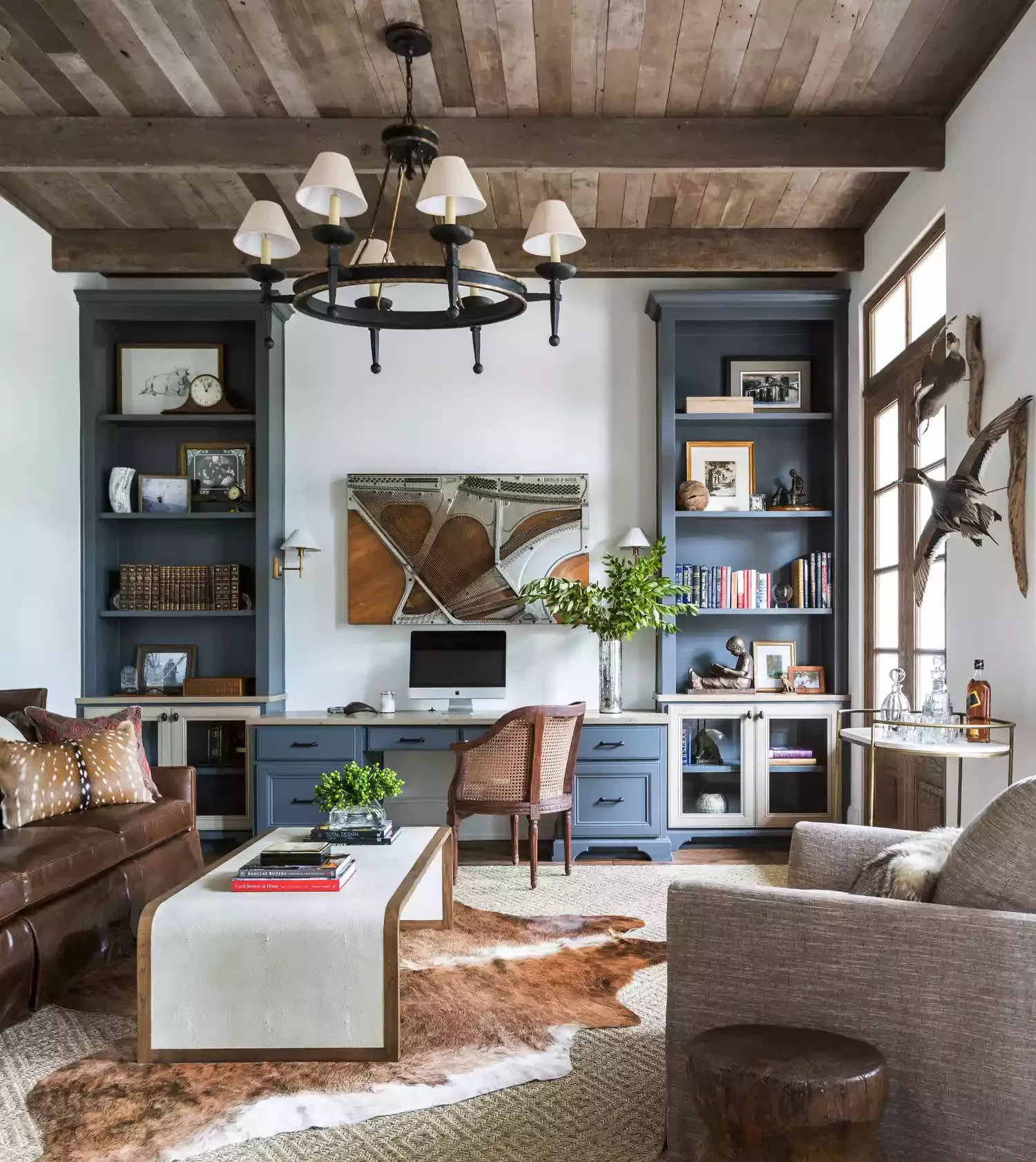 70 Creative Home Office Ideas to Design Your Perfect Workspace Modern Rustic Home Office