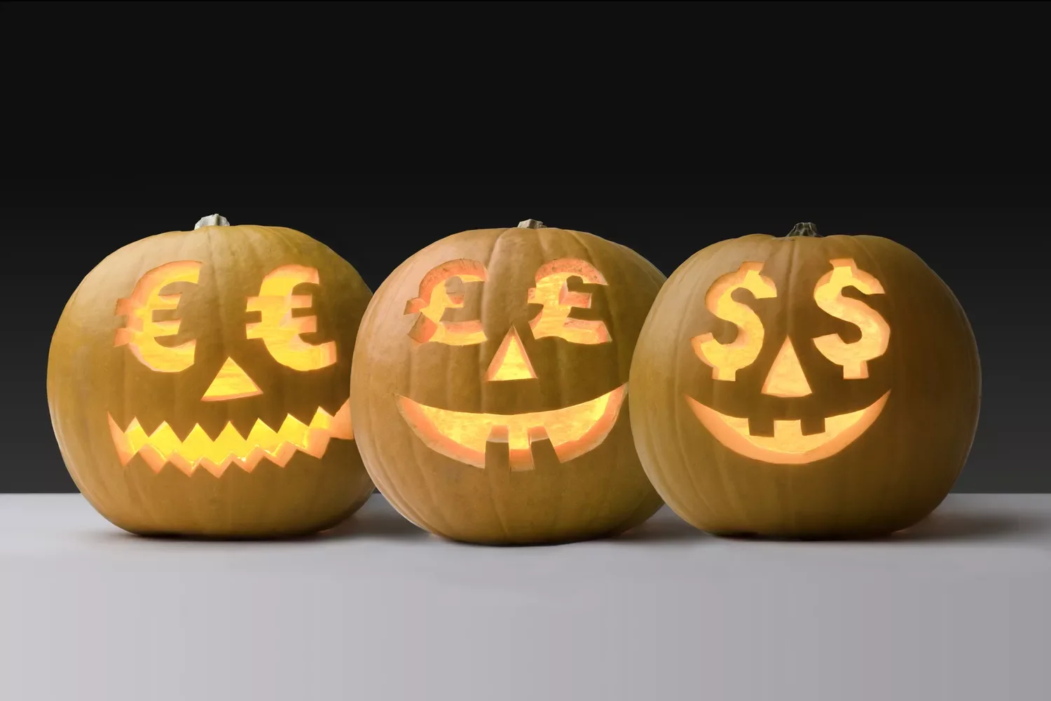 77 Creative Pumpkin Carving Ideas That'll Transform Your Fall Decorating Game 70 Money Symbol Pumpkins
