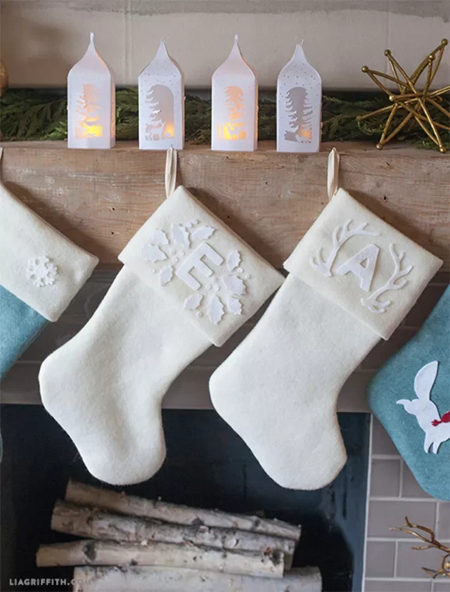 41 Creative DIY Christmas Stocking Ideas That Will Transform Your Holiday Decor 41 Monogrammed Christmas Stockings
