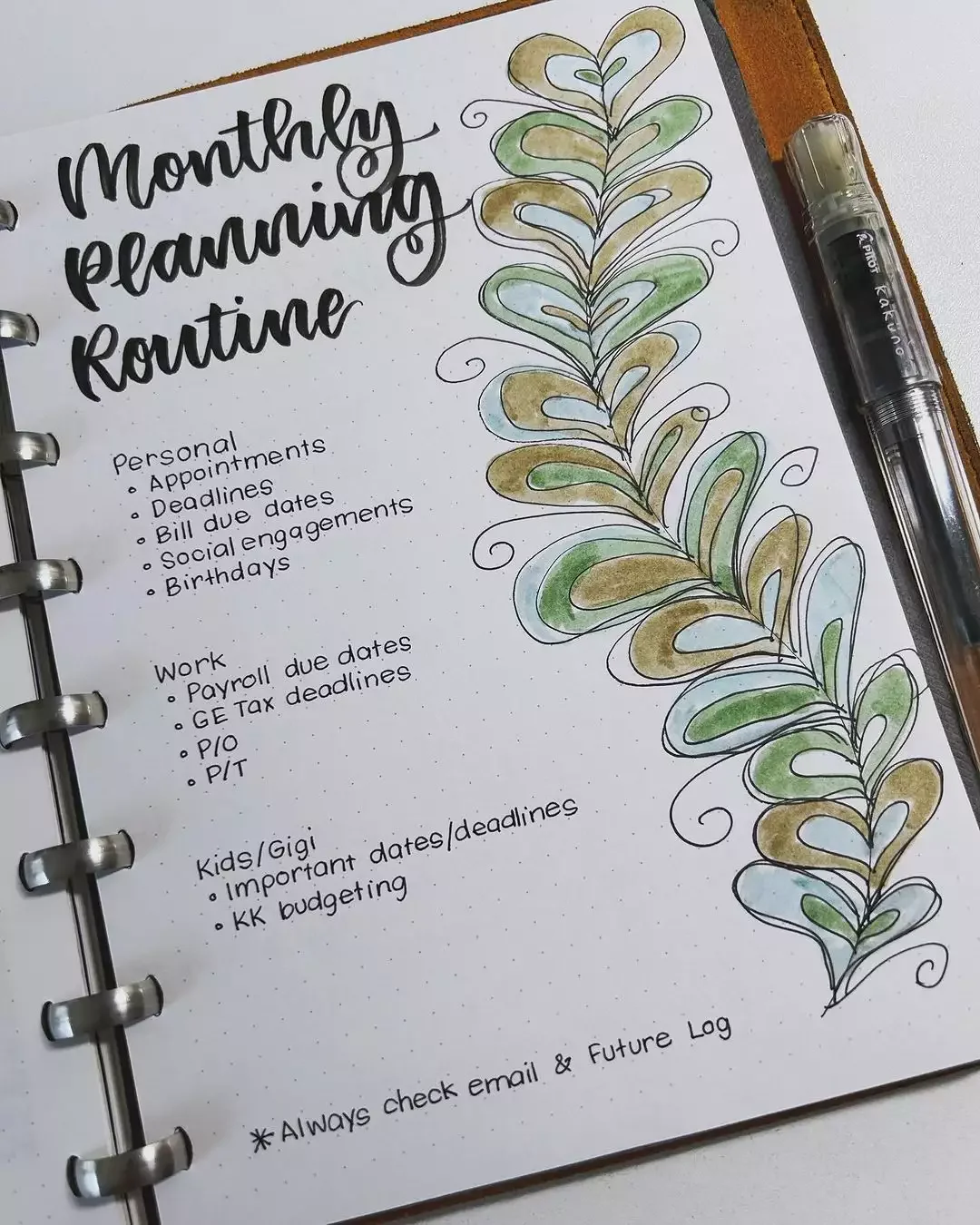 20 Creative Bullet Journal Ideas to Transform Your Home Organization Monthly Planning Routine