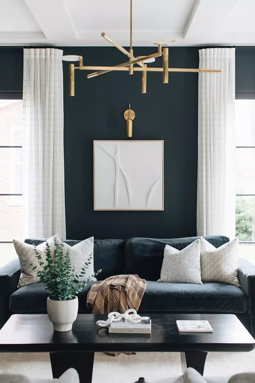 38 Stunning Sofa Ideas That'll Transform Your Living Room Style 25 Moody Dark Gray
