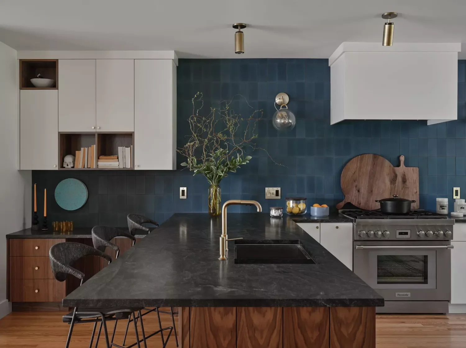 21 Moody Kitchen Designs That Will Transform Your Space Moody Wood Tones