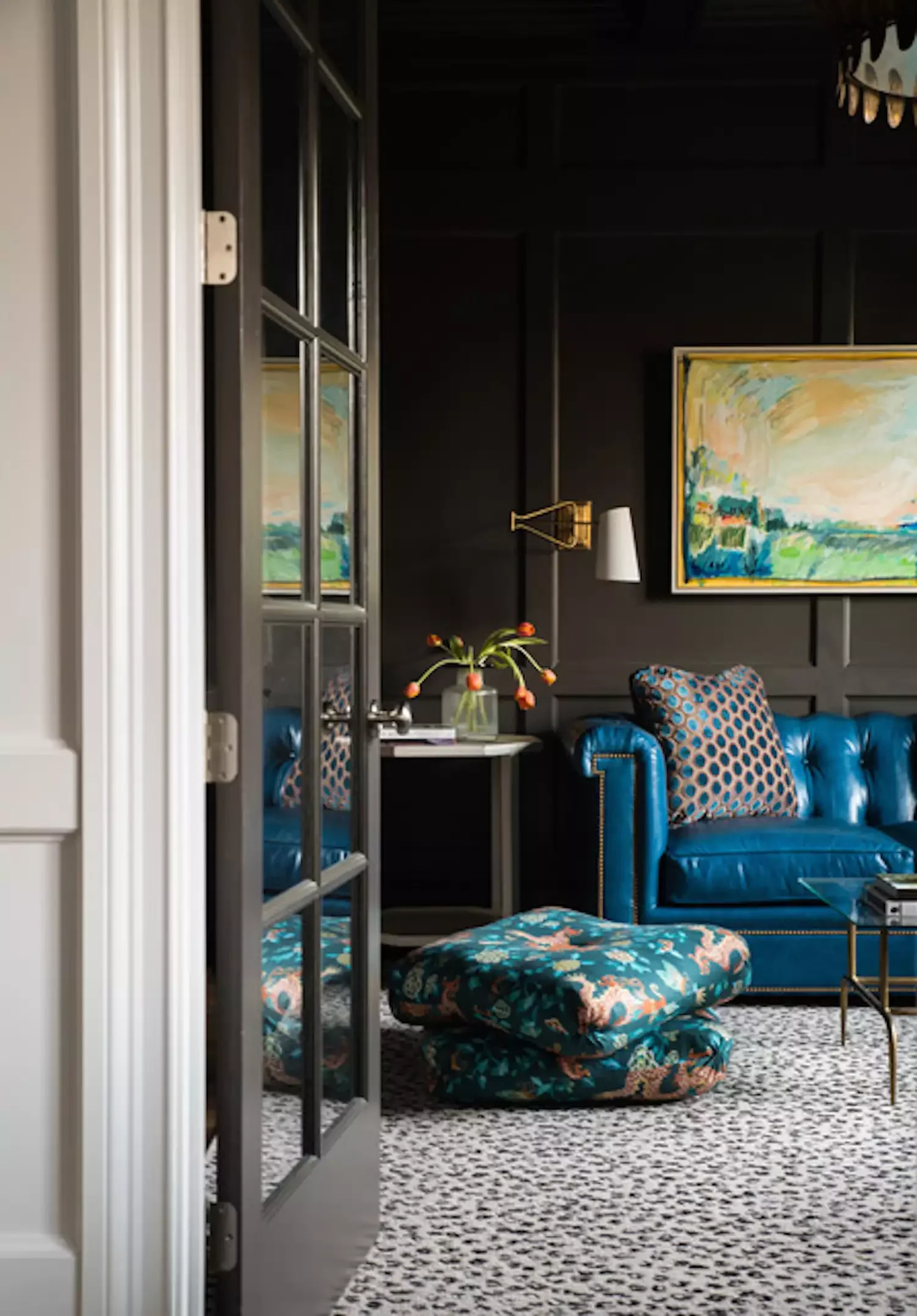 23 Cozy Den Ideas That'll Make You Never Want to Leave Moody and Mod