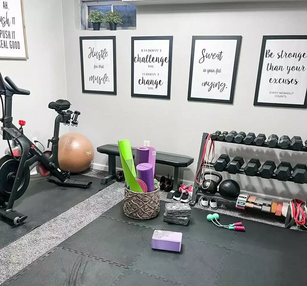 25 Creative Small Home Gym Ideas That Transform Any Space Motivational Gym